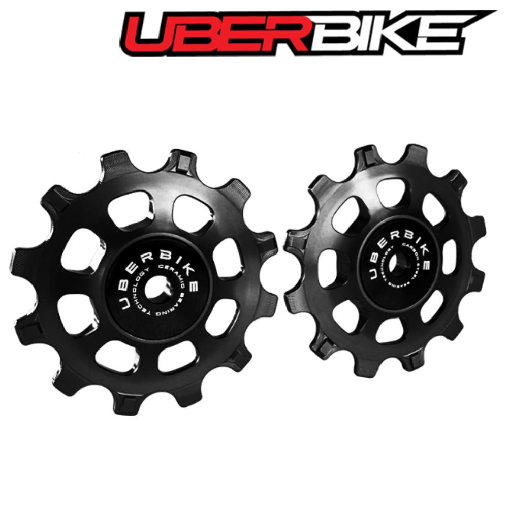 12t Jockey Wheel Black