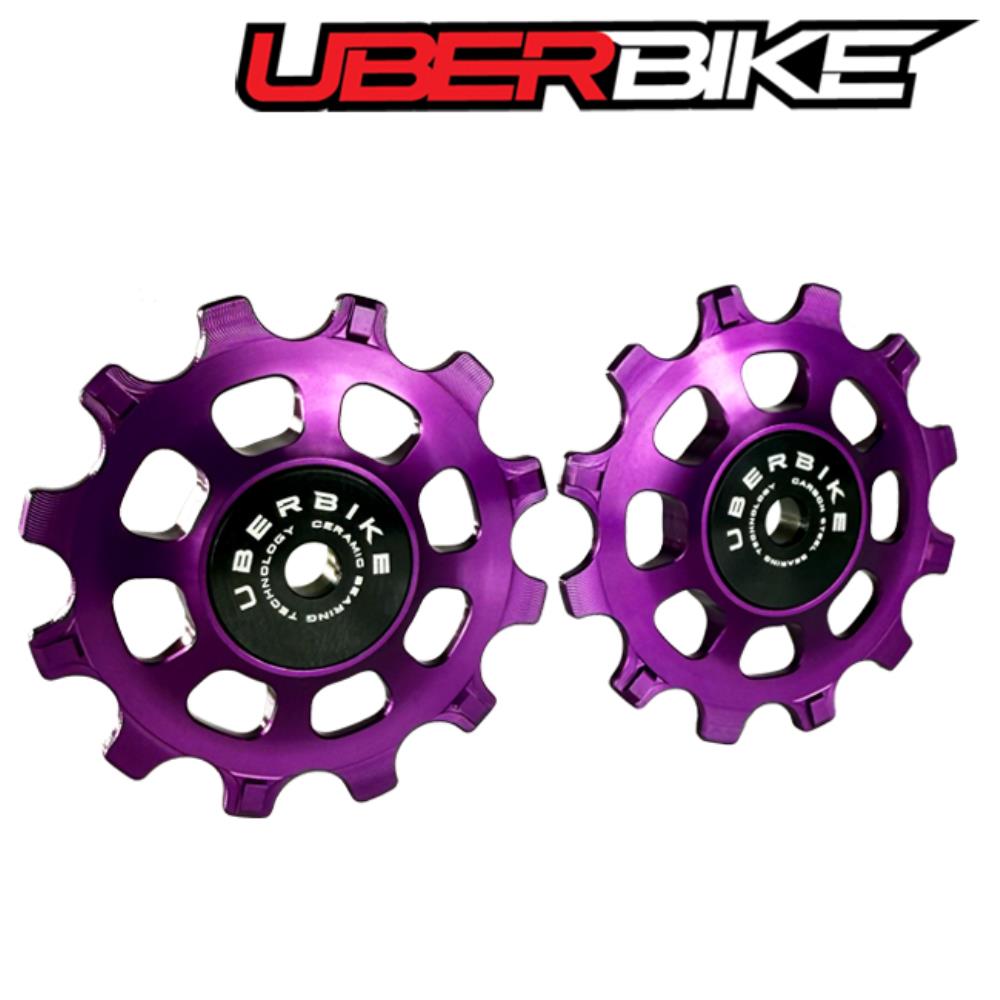 12t Jockey wheel purple