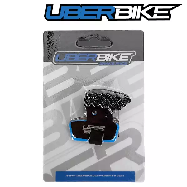 Uberbike Finned E-Matrix E-Bike / Endurance Disc Brake Pads - SRAM Code R - Code RSC - Guide RE.