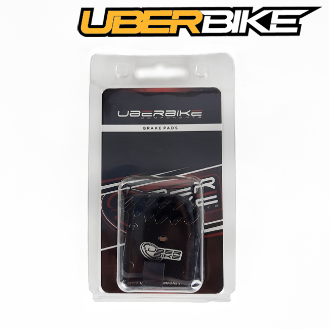Uberbike Semi Metallic Finned Disc Brake Pads.