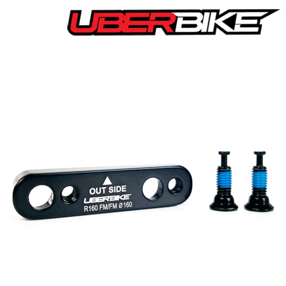 Uberbike Flatmount Adapter 160mm Rear.