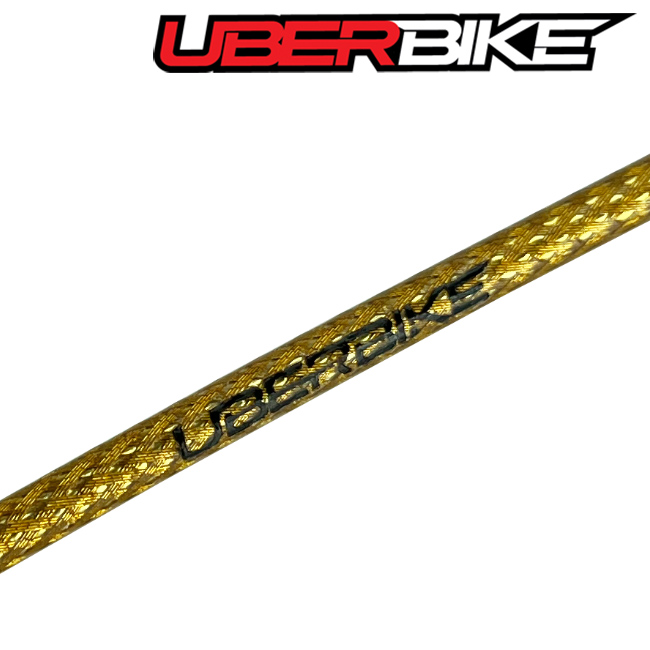 Uberbike MTB-Road 4mm Gear Outer Housing - Gold Braid