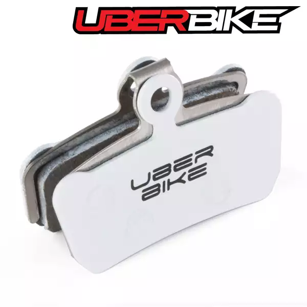 White Uberbike Race Matrix Disc brake pads.