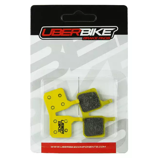 Uberbike Magura MT5 Sintered Disc Brake Pads with Uberbike Logo