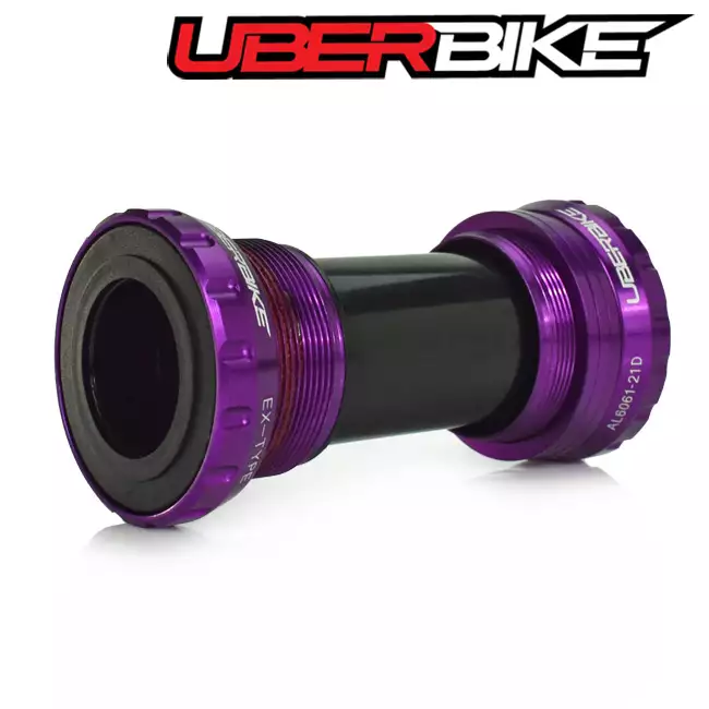 Uberbike purple bottom Bracket - Raceface MTB and Road compatible.