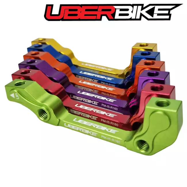 160 Rear IS mount of assorted colours, with the Uberbike logo at the top