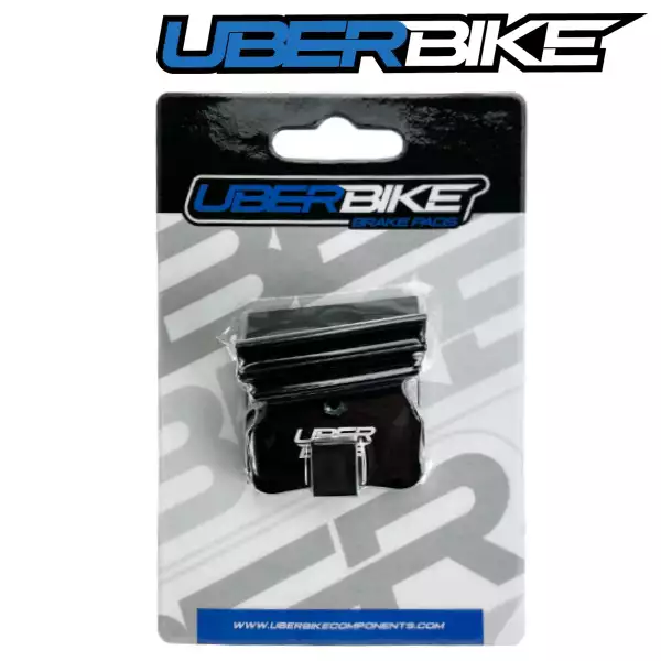 Uberbike CNC Alloy Finned E-Matrix E-Bike / Endurance Disc Brake Pads - XTR M9120 - XT M8120 - SLX M7120 N03A N04C 4 Piston