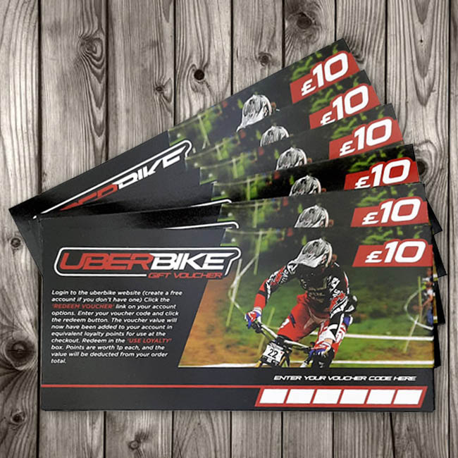 Uberbike £10 Gift Voucher