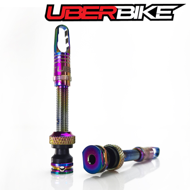 Uberbike Oil Slick Tubeless Valves.